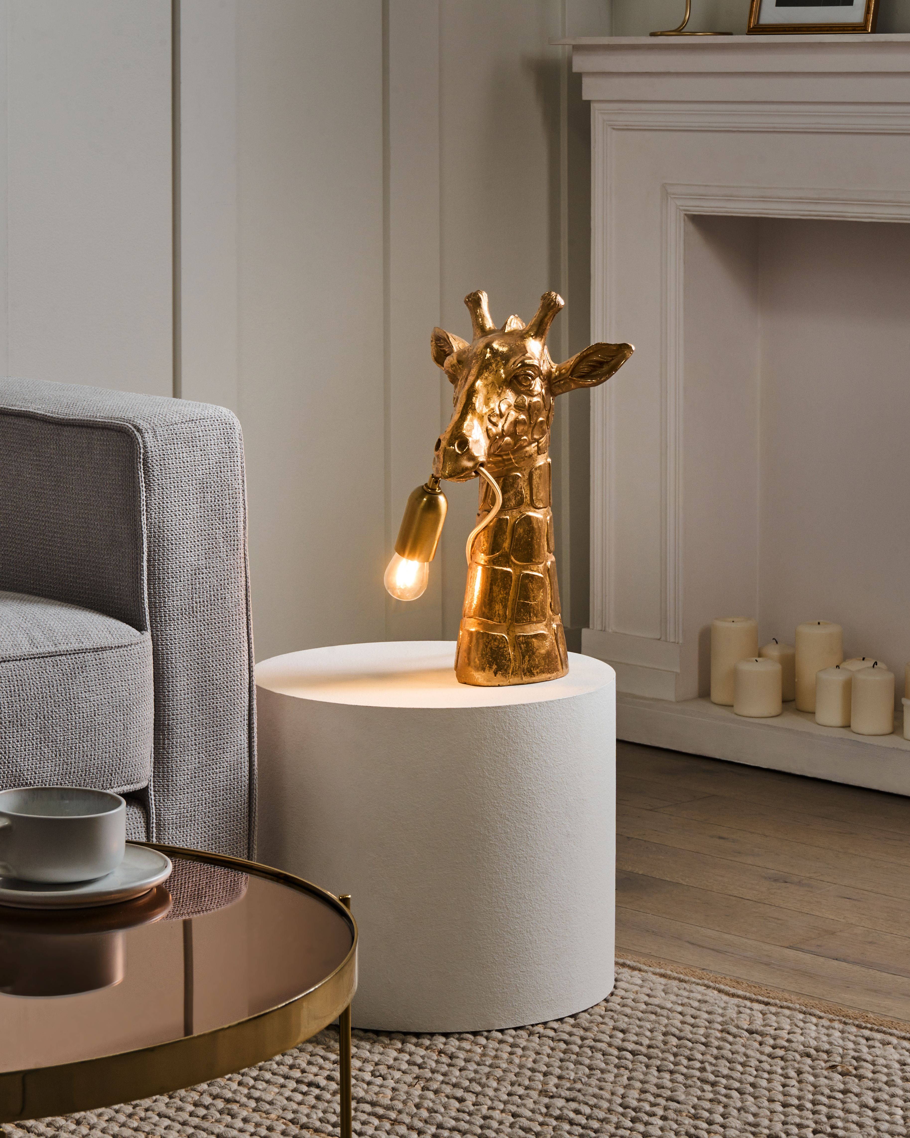 Table Lamp Giraffe MALAIKA Gold