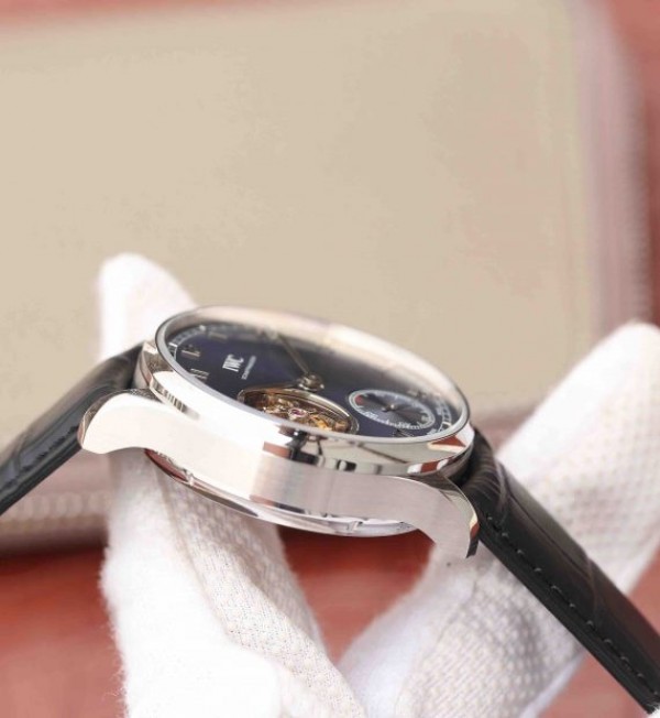 Replica IWC YLF AZ Portuguese Tourbillon Blue Dial A98900 - Top club