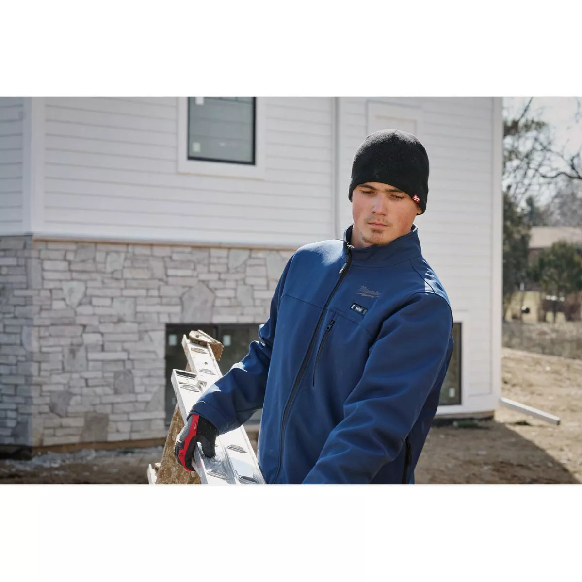 Milwaukee Black Fleece-Lined Acrylic Beanie Sock Cap