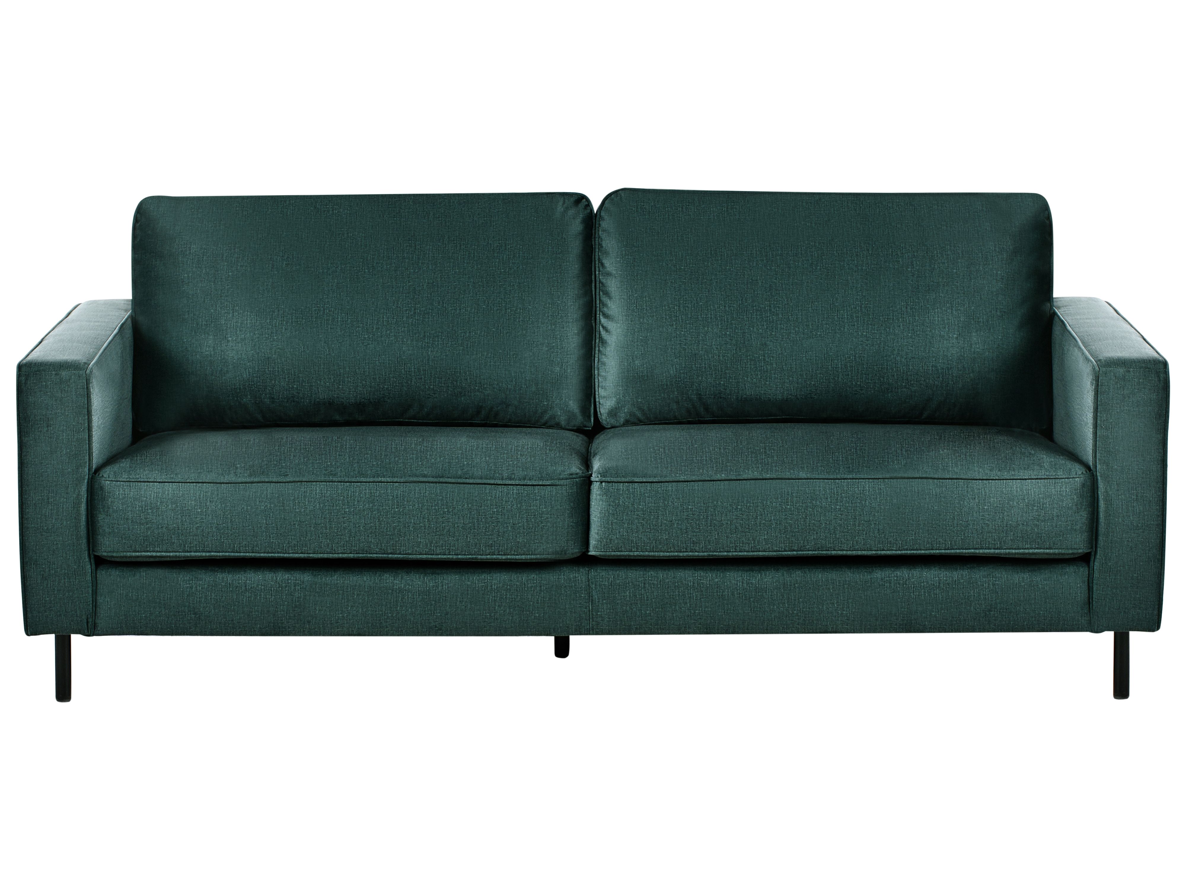 Sofa 3 Seater SAVALEN Velvet Dark Green