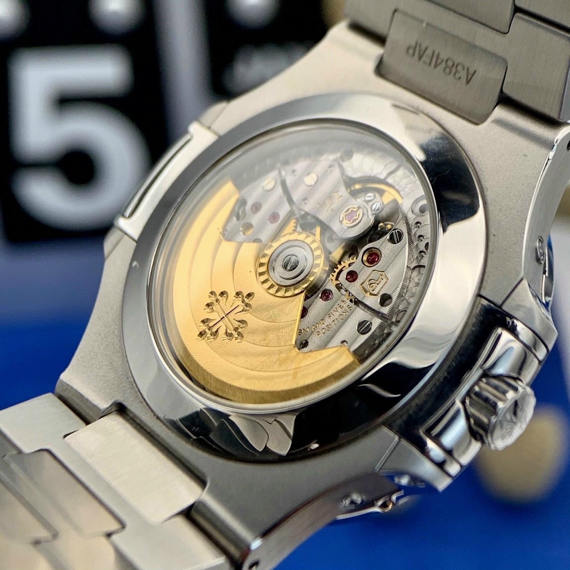 Patek Philippe Replica 1:1 Watch Nautilus 5726 Gray Dial Metal Strap PPF 40.5mm - Top club
