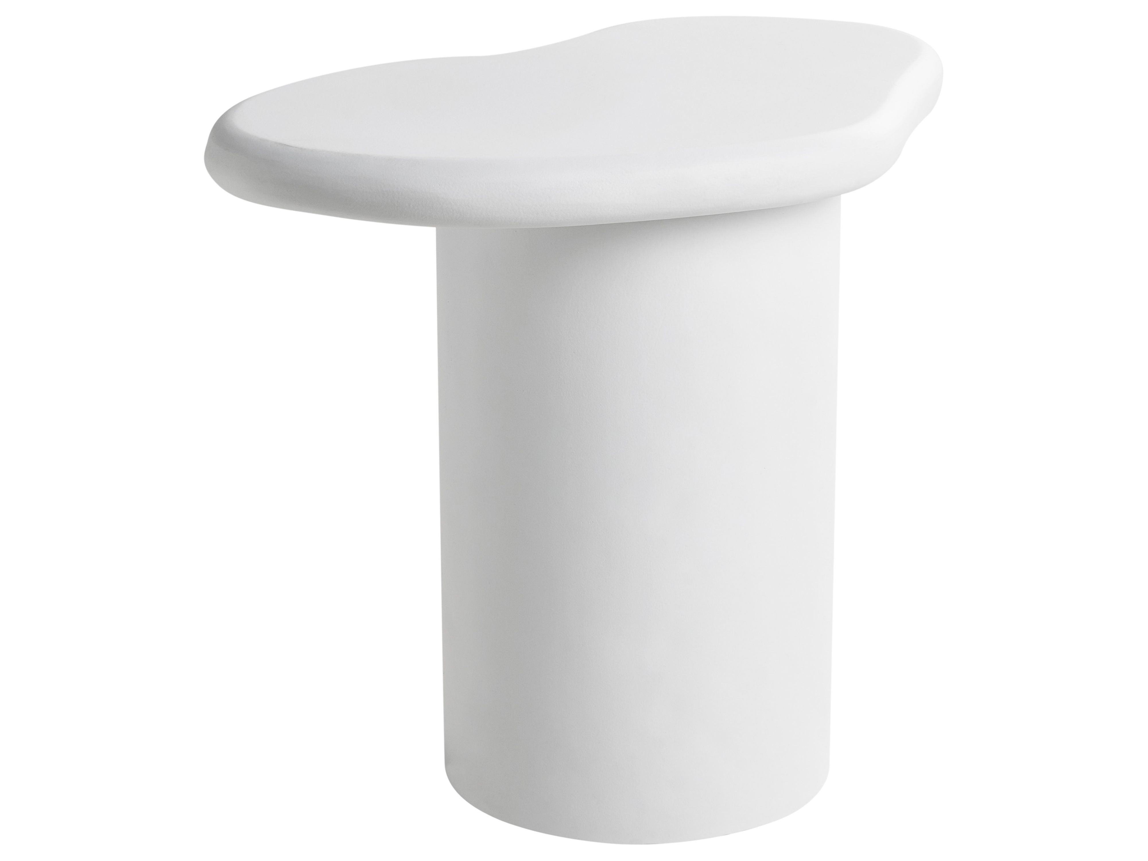 Side Table ARSOLI 43 cm 58 cm Off-White