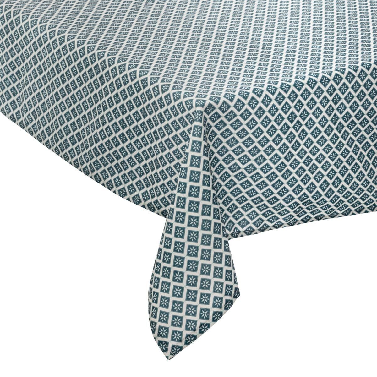Tablecloth stain resistant "Tikal" Blue, 140x240 cm