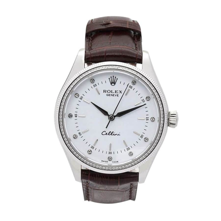 Rolex Cellini Danaos 4233 White Dial Replica - Elite Watch Atelier