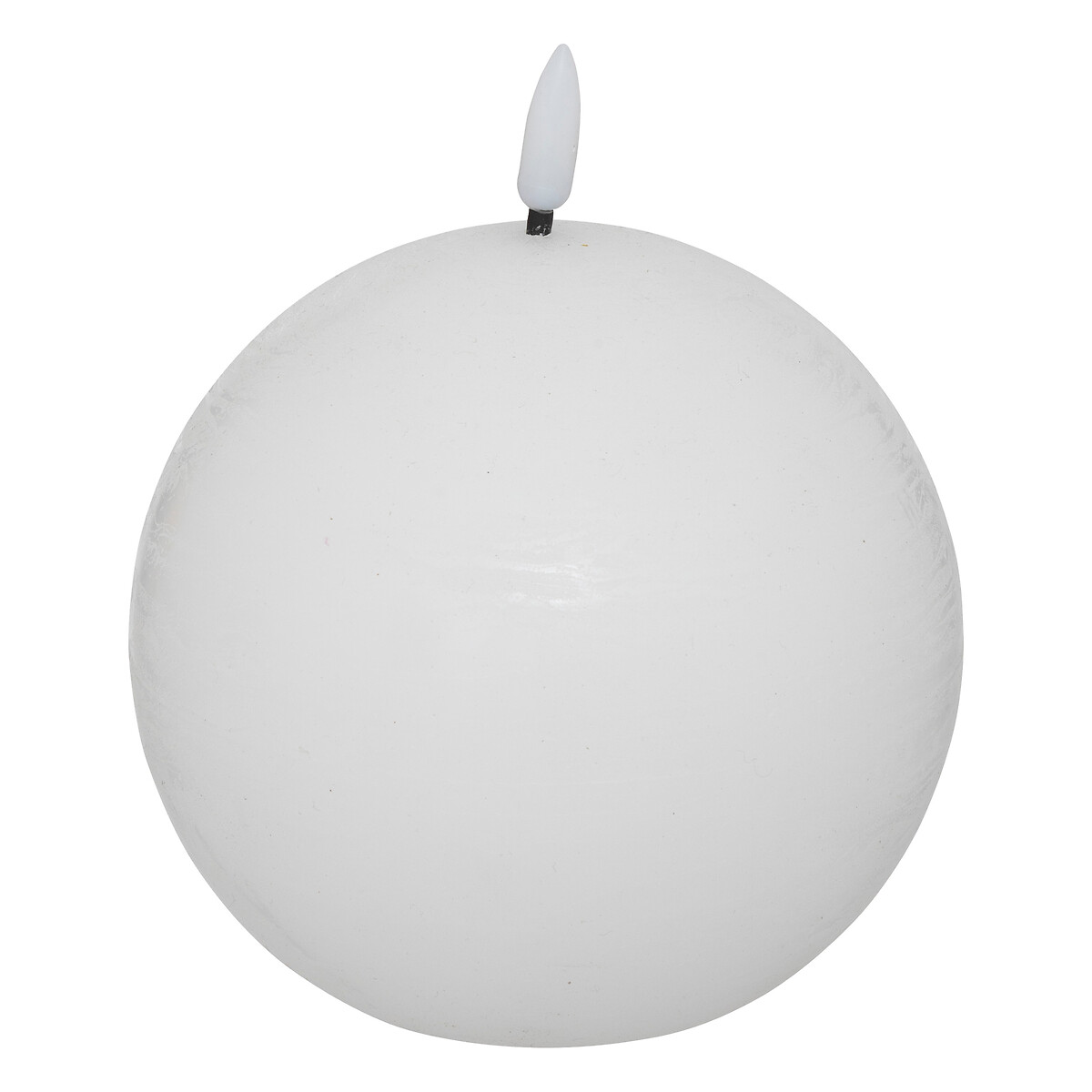 "Molia" LED ball candle White, D. 10 cm