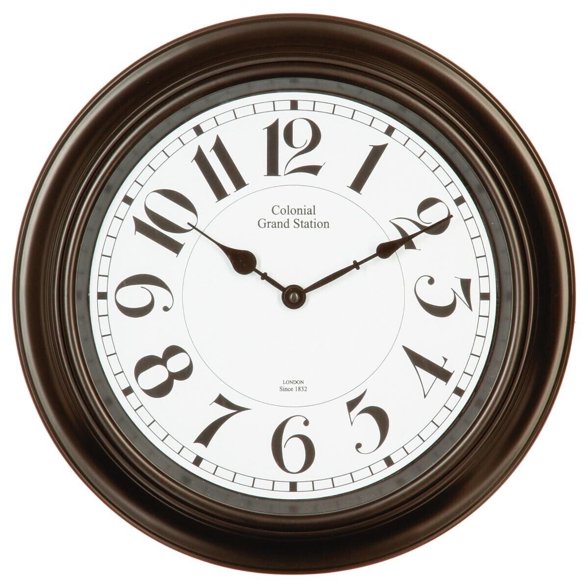 Clock with mouldings "Ilan" D.40 cm