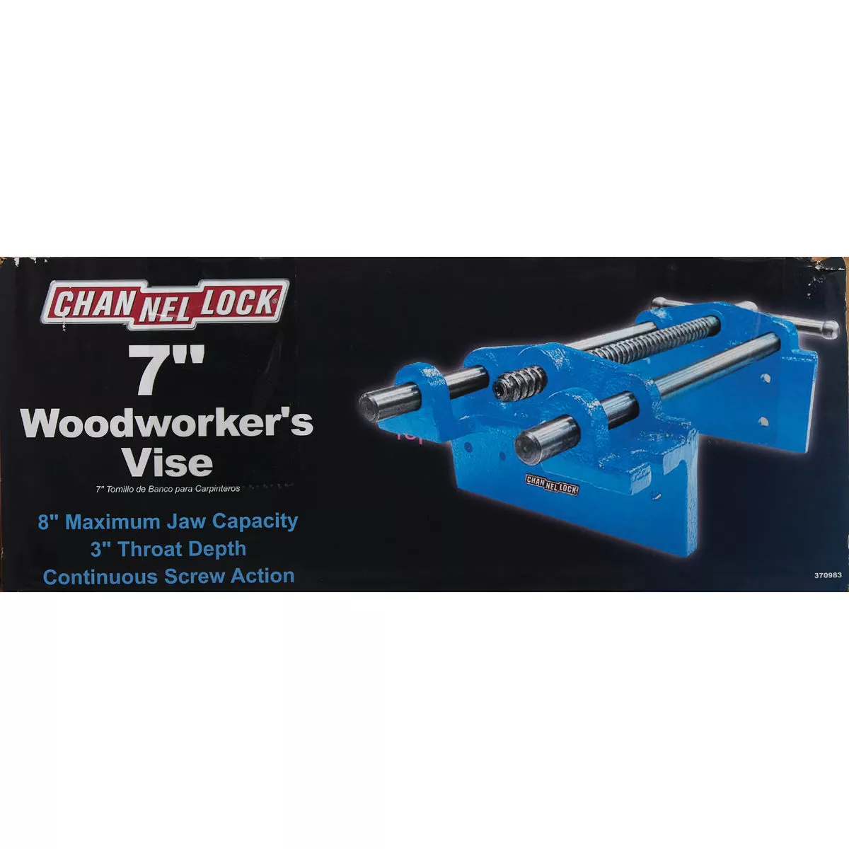 Channellock 7 In. Woodworker's Vise