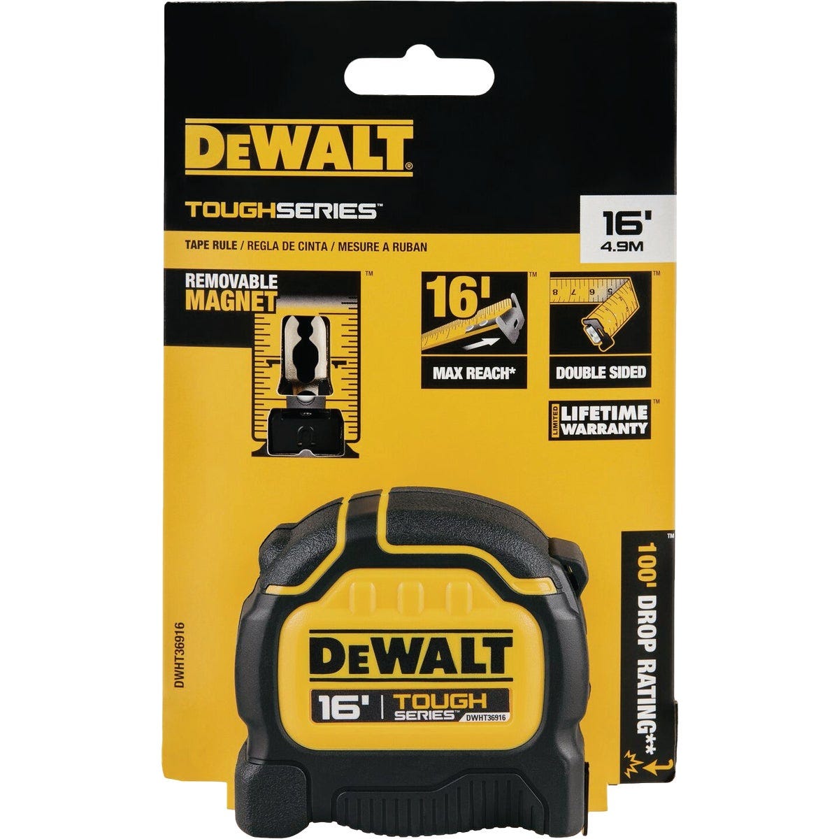 DeWalt ToughSeries 16 Ft. Tape Measure