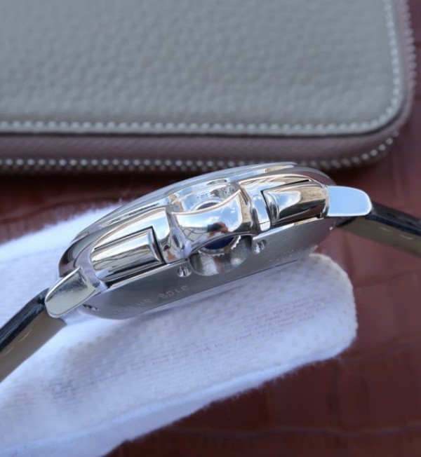 Replica Cartier Ballon Bleu De Cartier Chrono SS White Dial A8101 - Top club