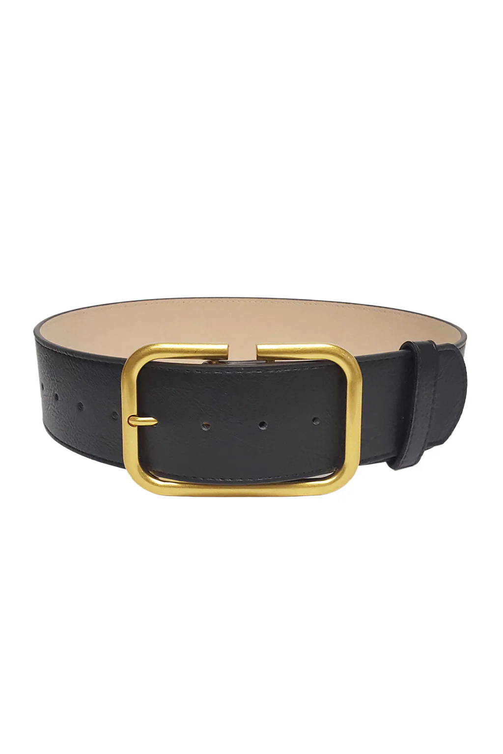 Oro Black and Gold Belt