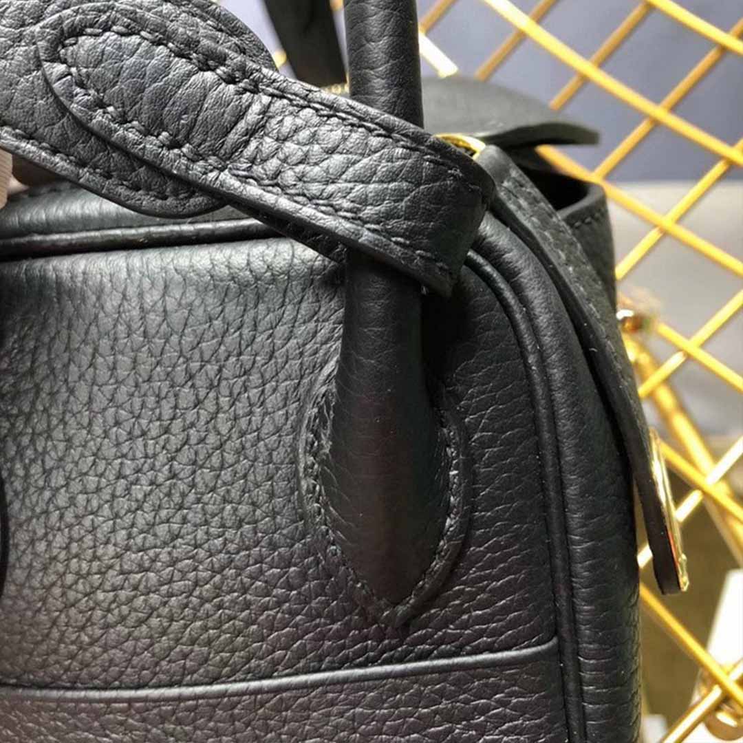 Replica Hermes Aaa-Lindy Mini Bag H079086Ck37 Black/Red/Grey1:1High-quality replica