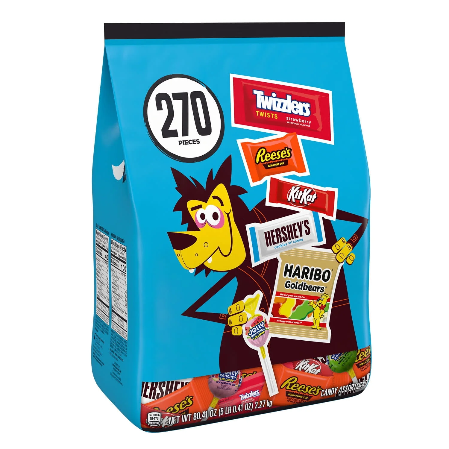 Hershey Assorted, Halloween Candy Bulk Bag, 80.41 oz (270 Pieces) - Image 2 Hershey Assorted, Halloween Candy Bulk Bag, 80.41 oz (270 Pieces) - Image 2