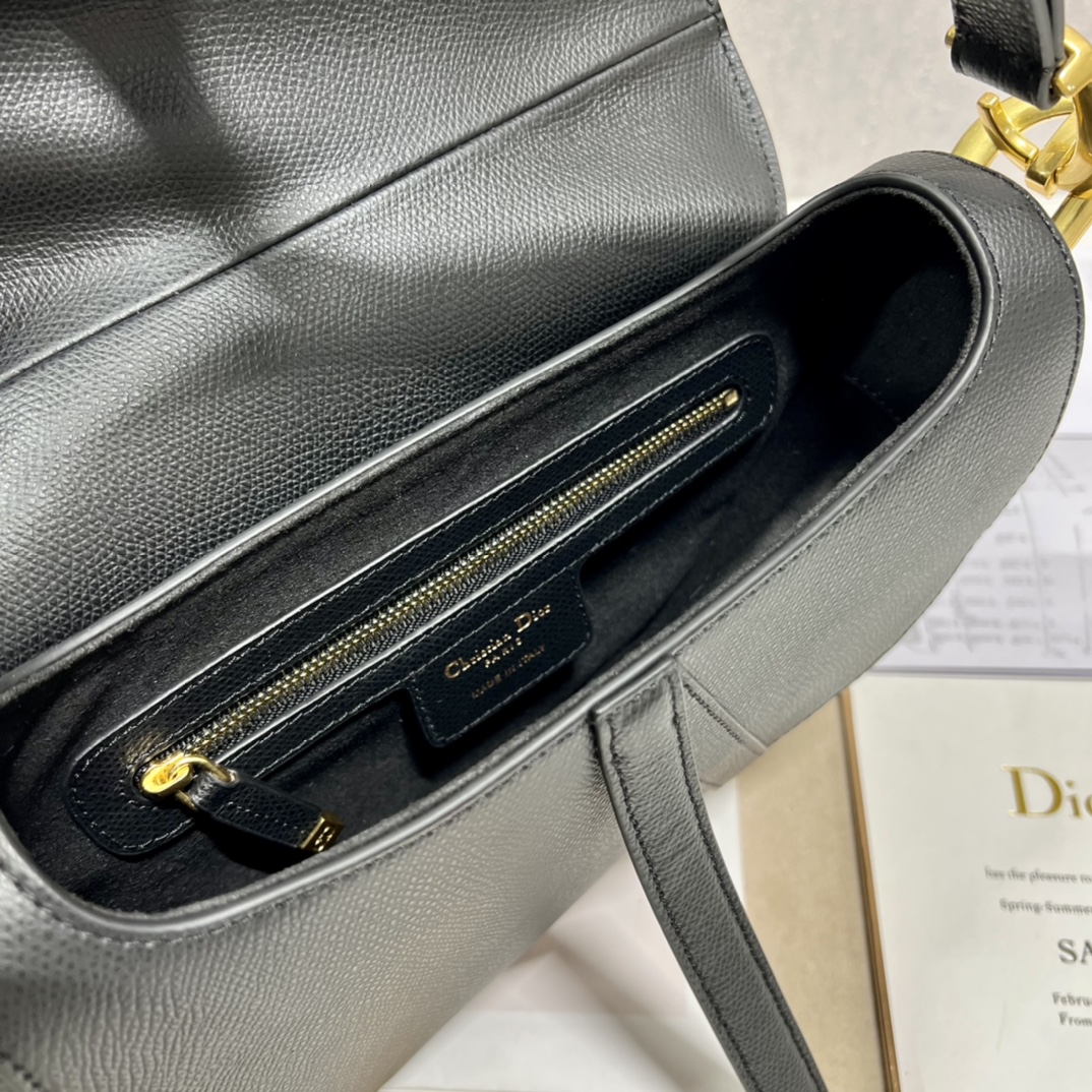 Saddle Bag With Strap Black/White/Green/Light Blue/Brown For Women 10in/25.5cm M0455CBAA_M9001:1High-quality replica