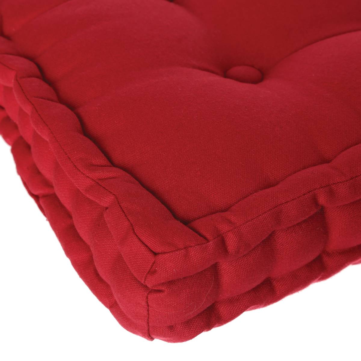 Floor cushion Red, 40x40 cm