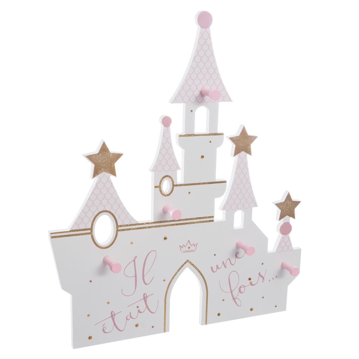 Kids coat hook "Castle" 41x45 cm