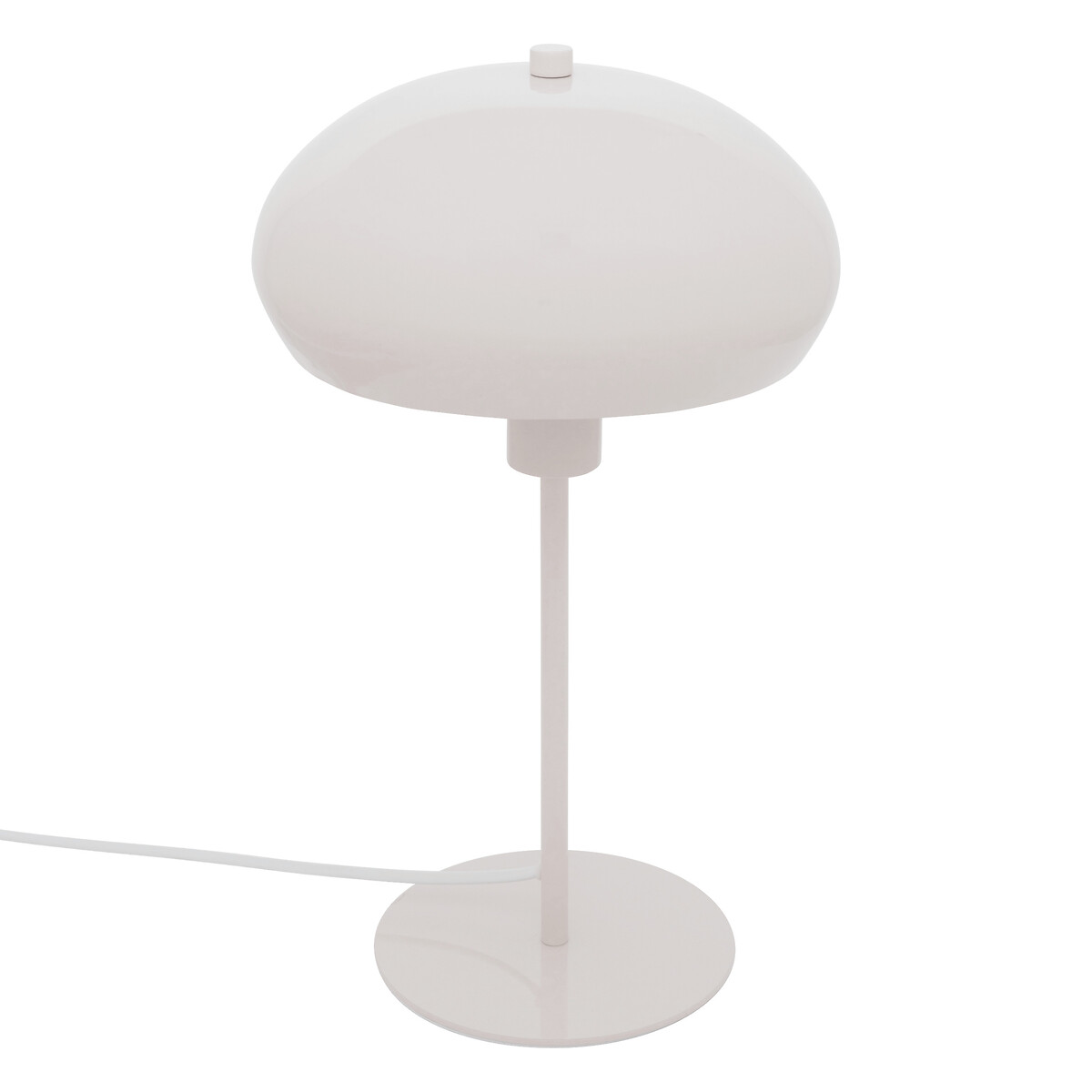 Mushroom-shaped desk lamp "Savio" Beige, H. 38 cm