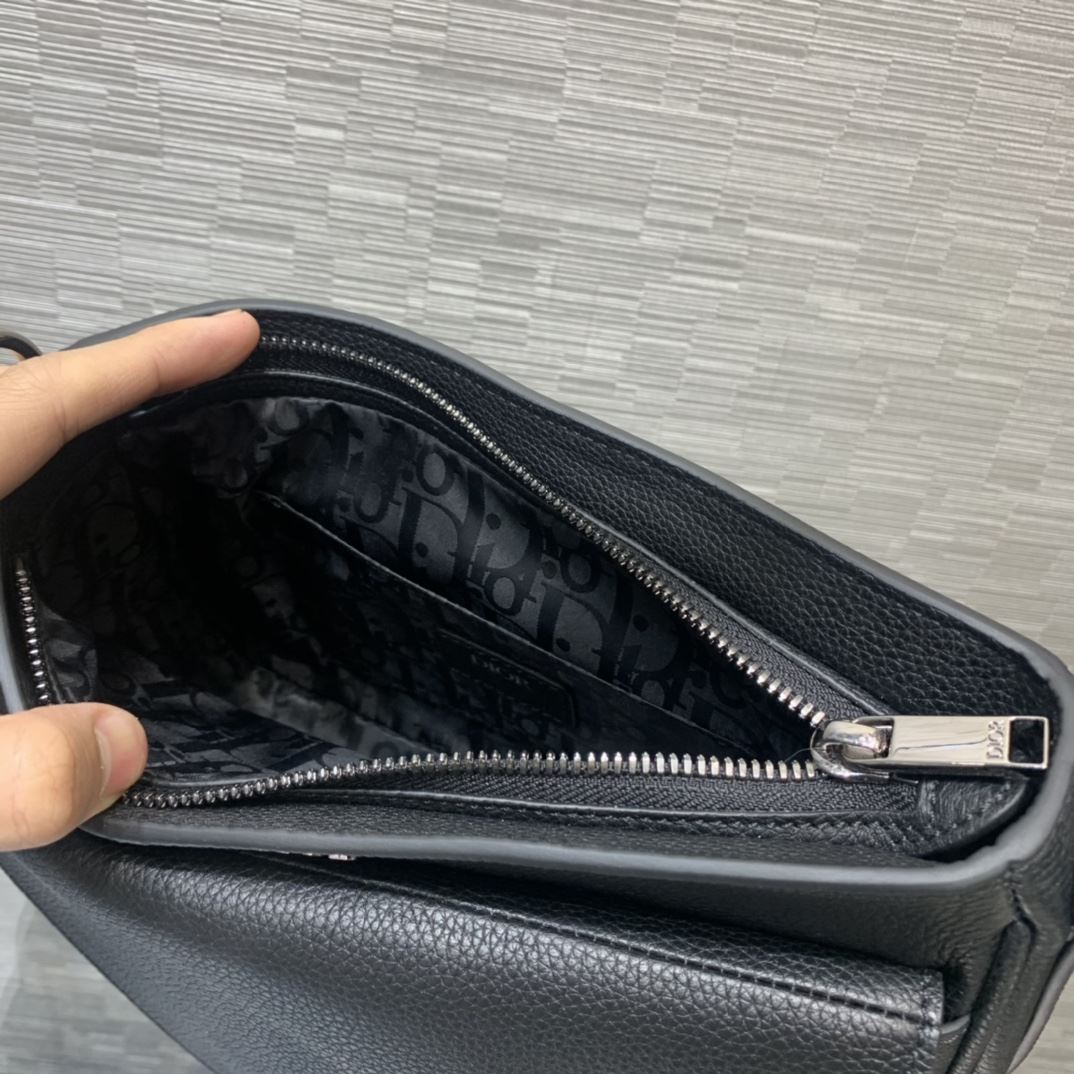 Mini Saddle Soft Bag Black For Women‎ 9.5in/ 24cm CD1:1High-quality replica