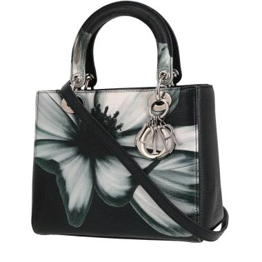 Dior Mini Lady Dior handbag in silver python1:1High-quality replica