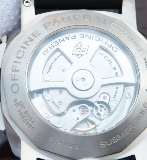 Replica Panerai XF PAM305 Titanium Black Rubber Strap P9000 - Top club