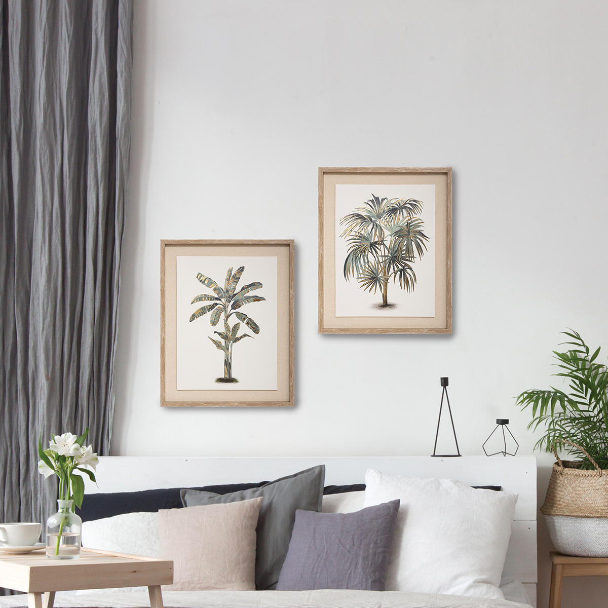 Framed canvas"Tiana" 40x50 cm