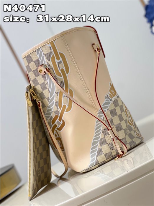 Louis Vuitton Neverfull MM Damier Azur Tote Bag – LB1531:1High-quality replica