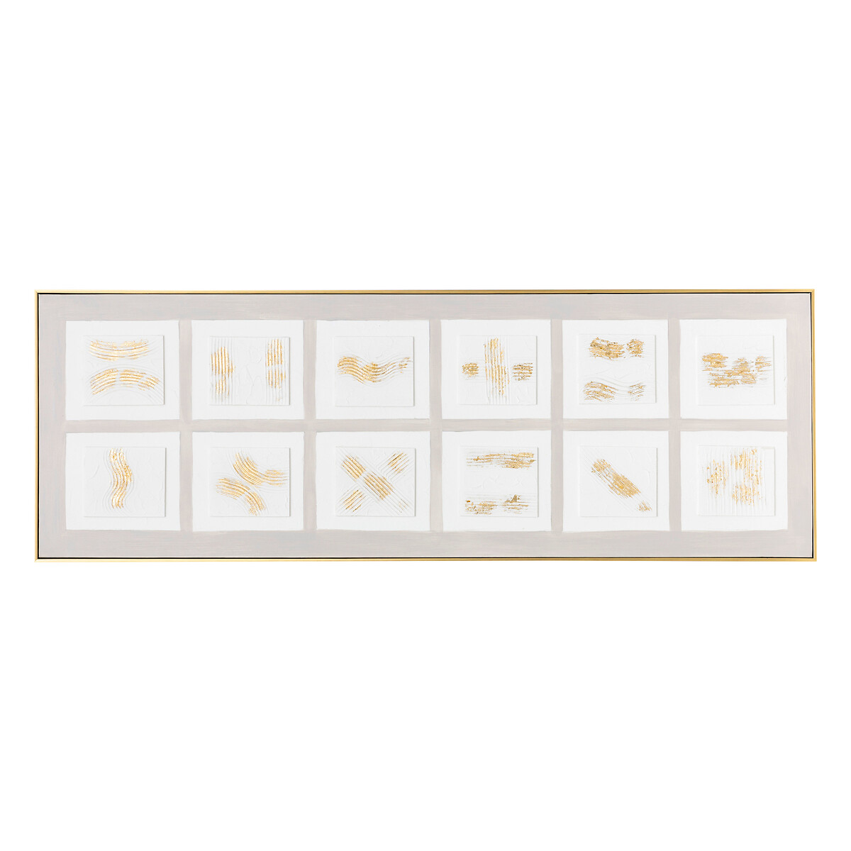 Wall decor "Curtis" 152x52 cm