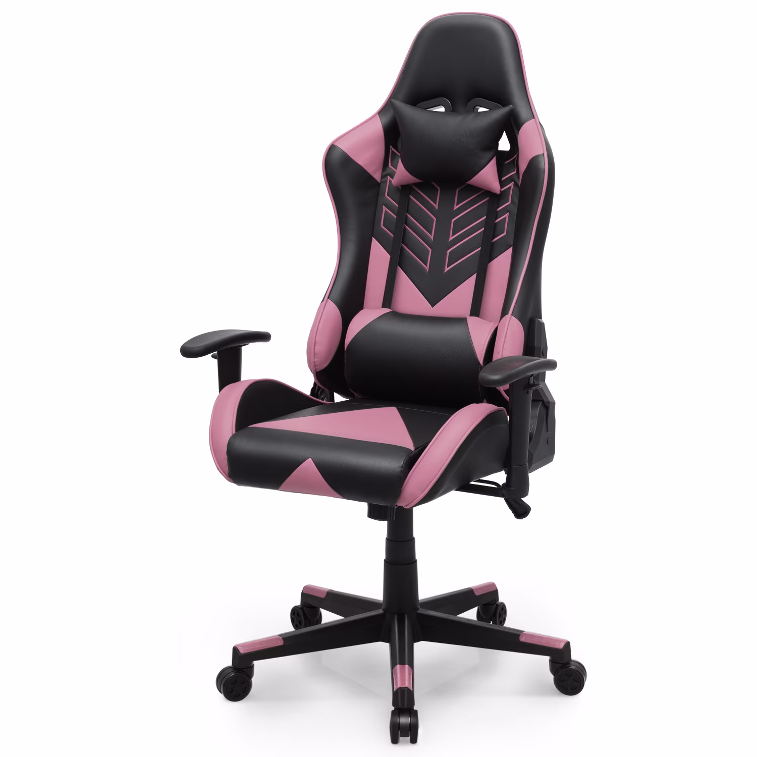 Magshion Ergonomic Gaming Chair, Comfortable Gaming Chair, Computer Chair Leather Desk Chair Adjustable Swivel Gaming Office Chair, Blue - Image 7