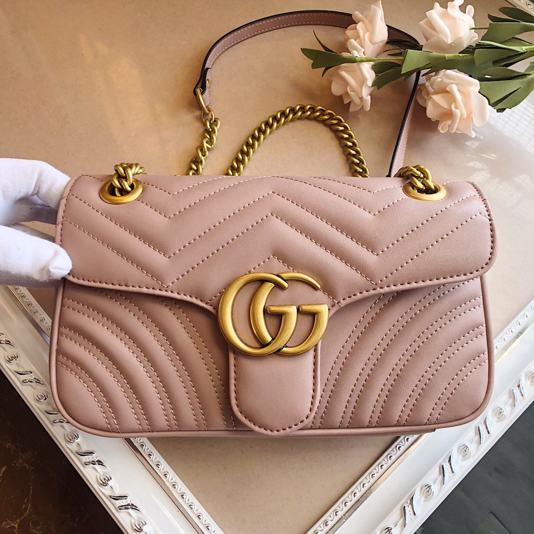 Replica Gucci Marmont Small Matelasse Shoulder Bag Nano/22Cm/26Cm1:1High-quality replica