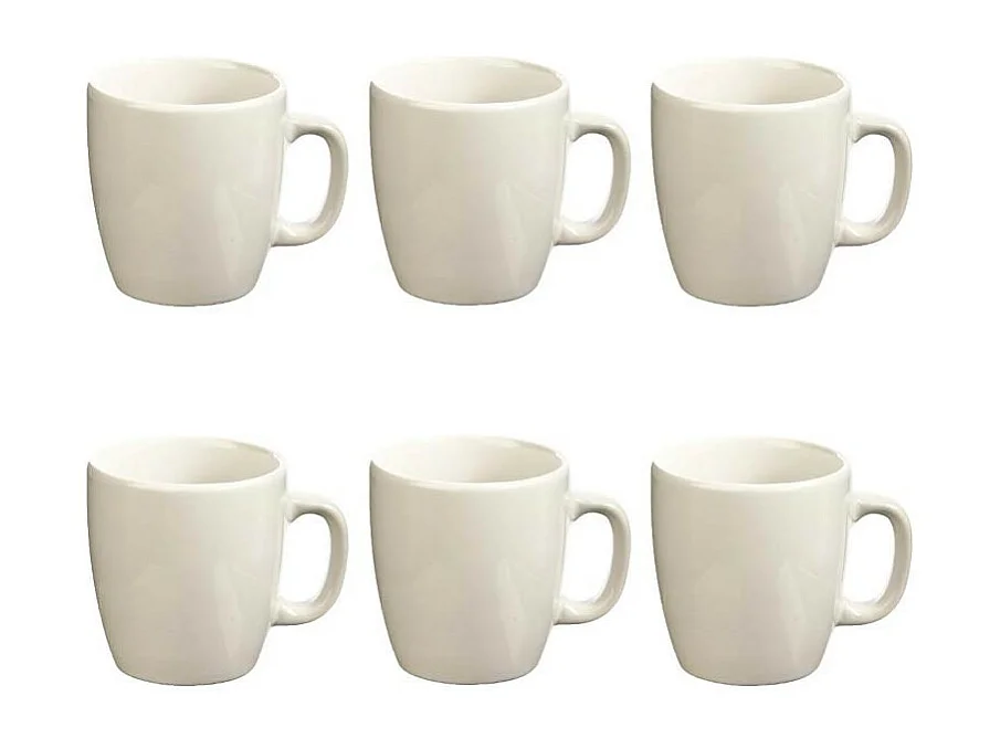 Lot de 6 Mugs 