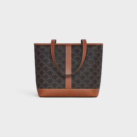 Replicate SMALL CABAS IN TRIOMPHE CANVAS AND CALFSKIN TAN(1:1 replica)1:1High-quality replica