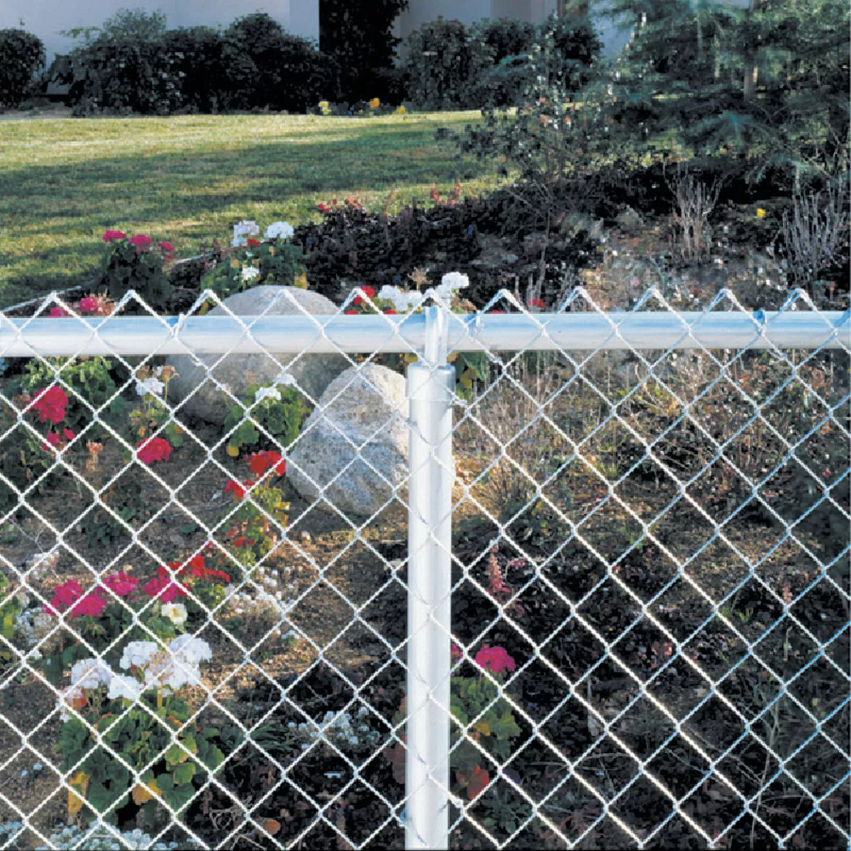 Midwest Air Tech 10 ft. 5 in. L x 1-3/8 in. I.D. 17 Ga. Steel Chain Link Fence Top Rail