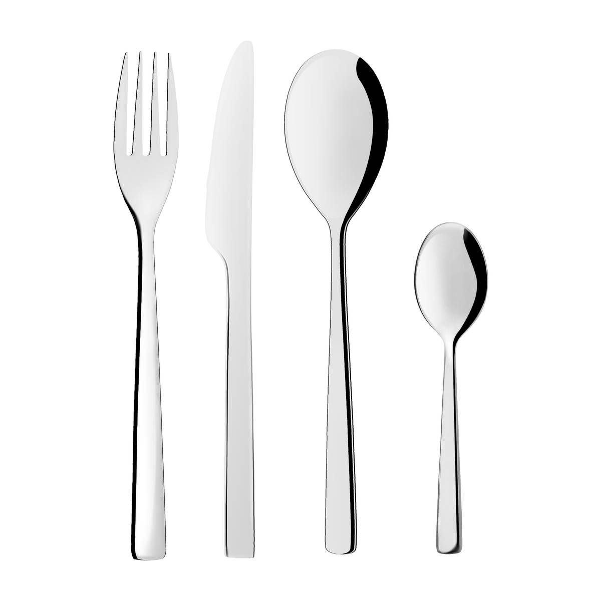 24-piece cutlery set "Deka" Silver