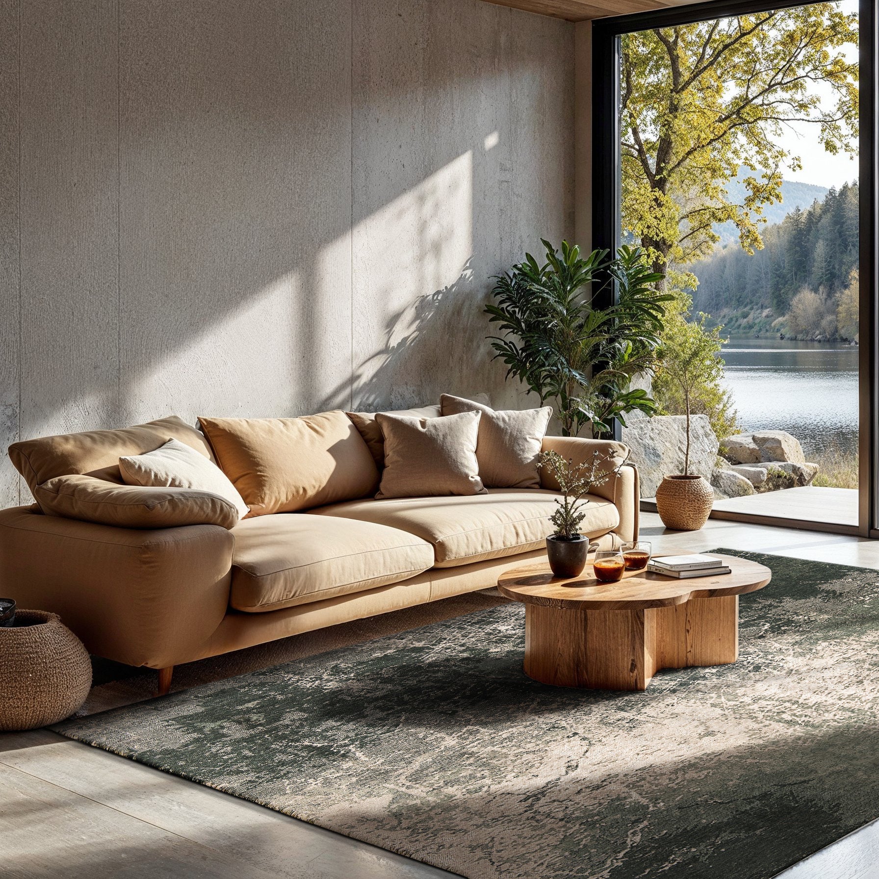 Louis de Poortere Mad Men Vloerkleed 200 x 280 cm - Dark Pine