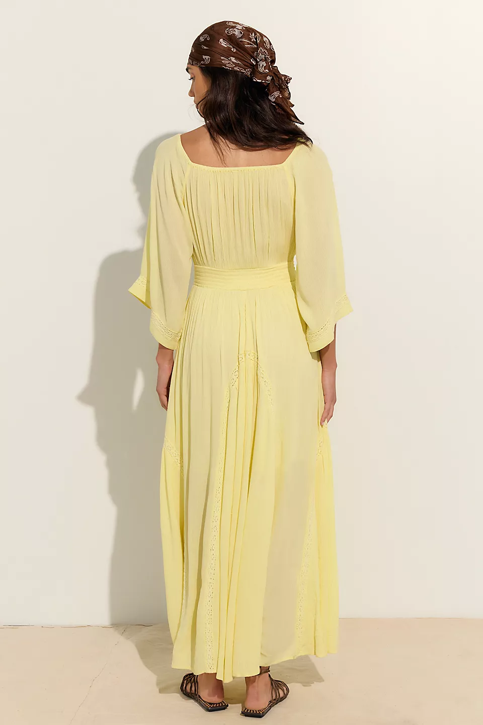 Dixie Maxi Dress-Chardonnay