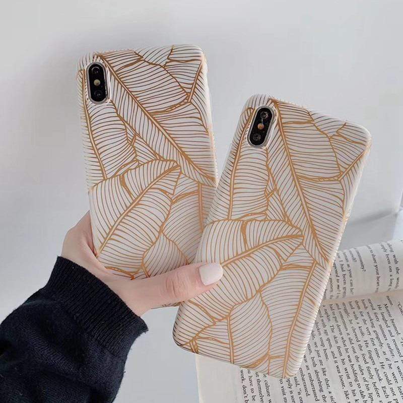 Golden Leaf iPhone Case - Wholesale & Influencer