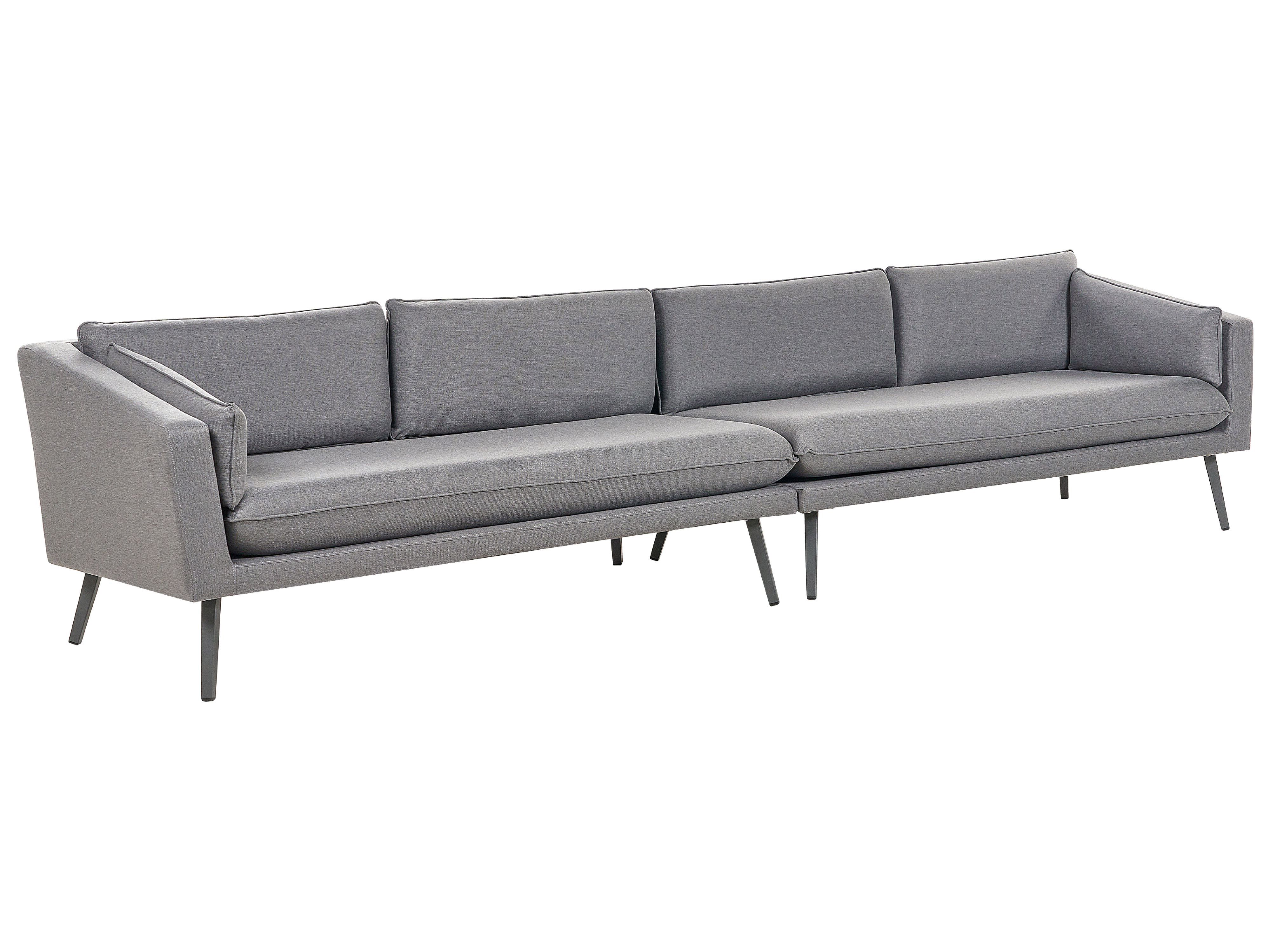 Garden Sofa 4 Seater LORETELLO Grey