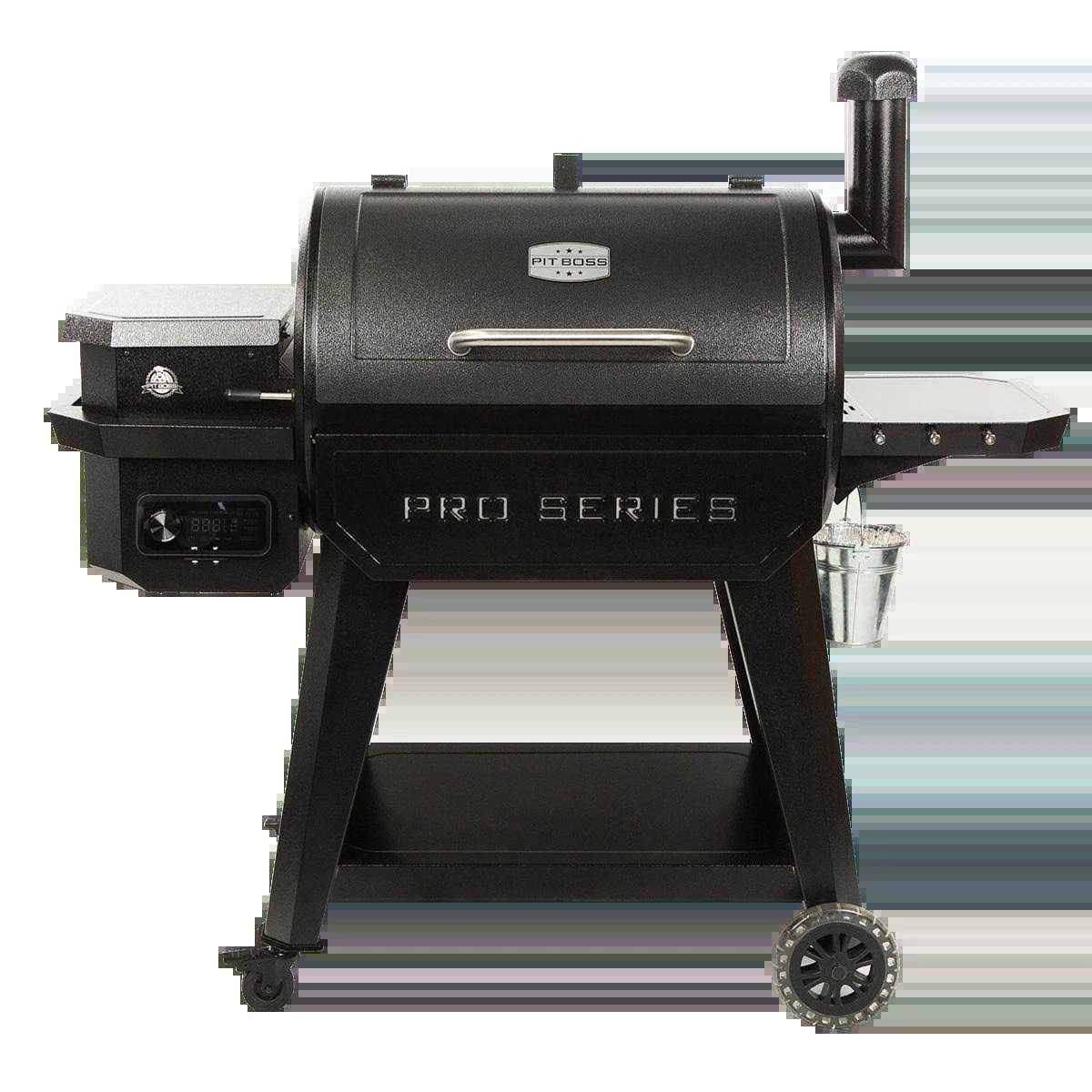 Pit Boss Pro Series 850 Sq in Hammertone Pellet Grill With Smart Compatibility - PB850PS2 10575