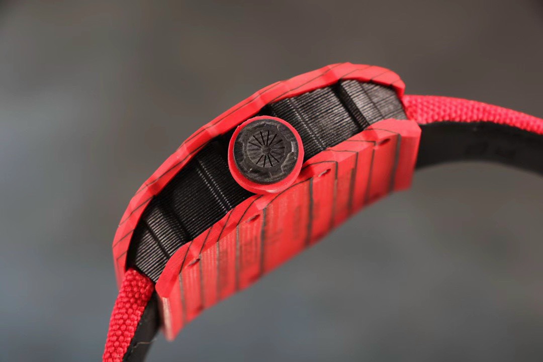 Richard Mille Best Replica Watch RM12-01 Tourbillon Carbon Red 40mm - Top club