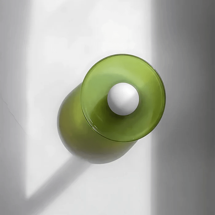 GlowVault – Vintage G9 Plafondlamp van Glas