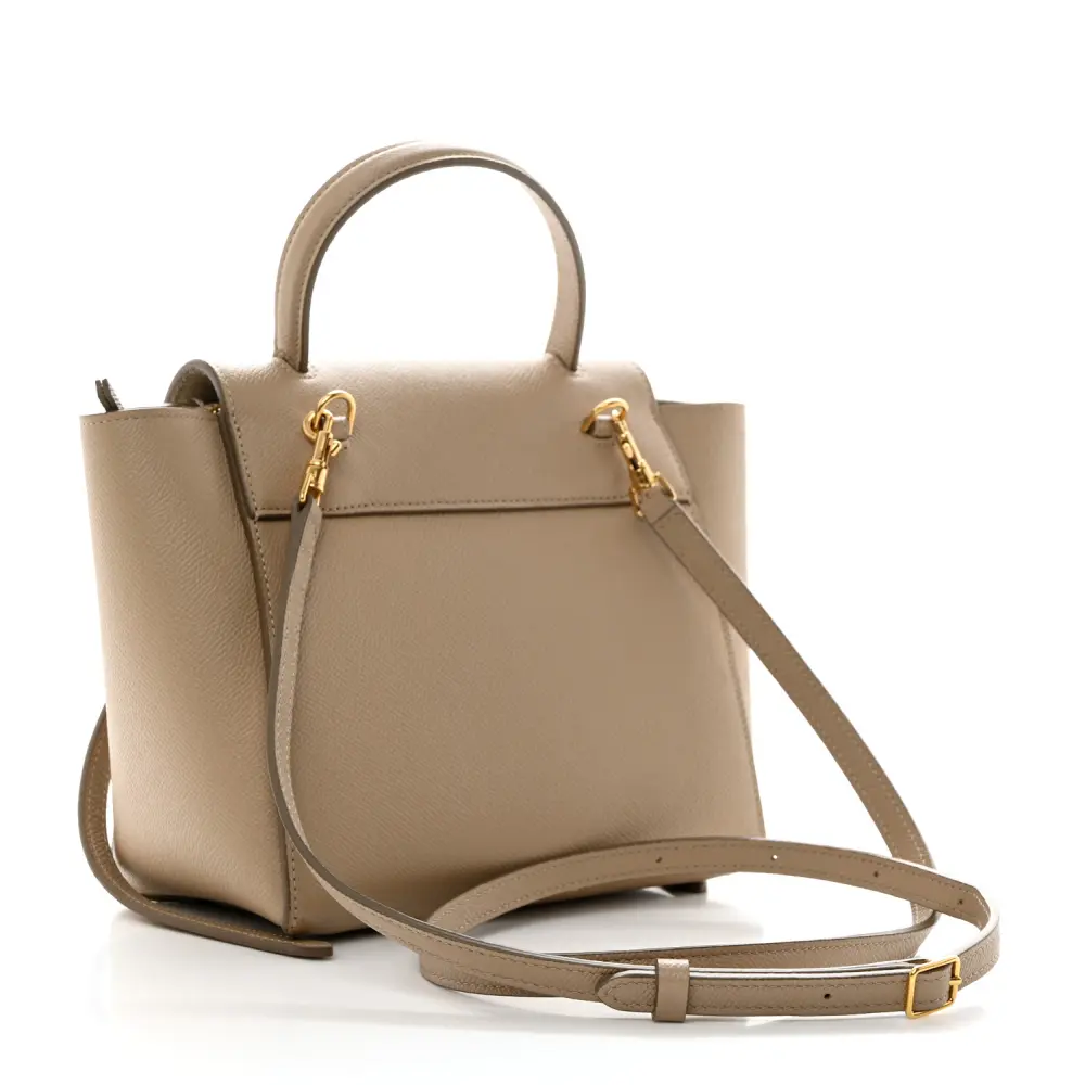 Superfake Handbags – Celine Nano Belt Bag Light Taupe Replica1:1High-quality replica
