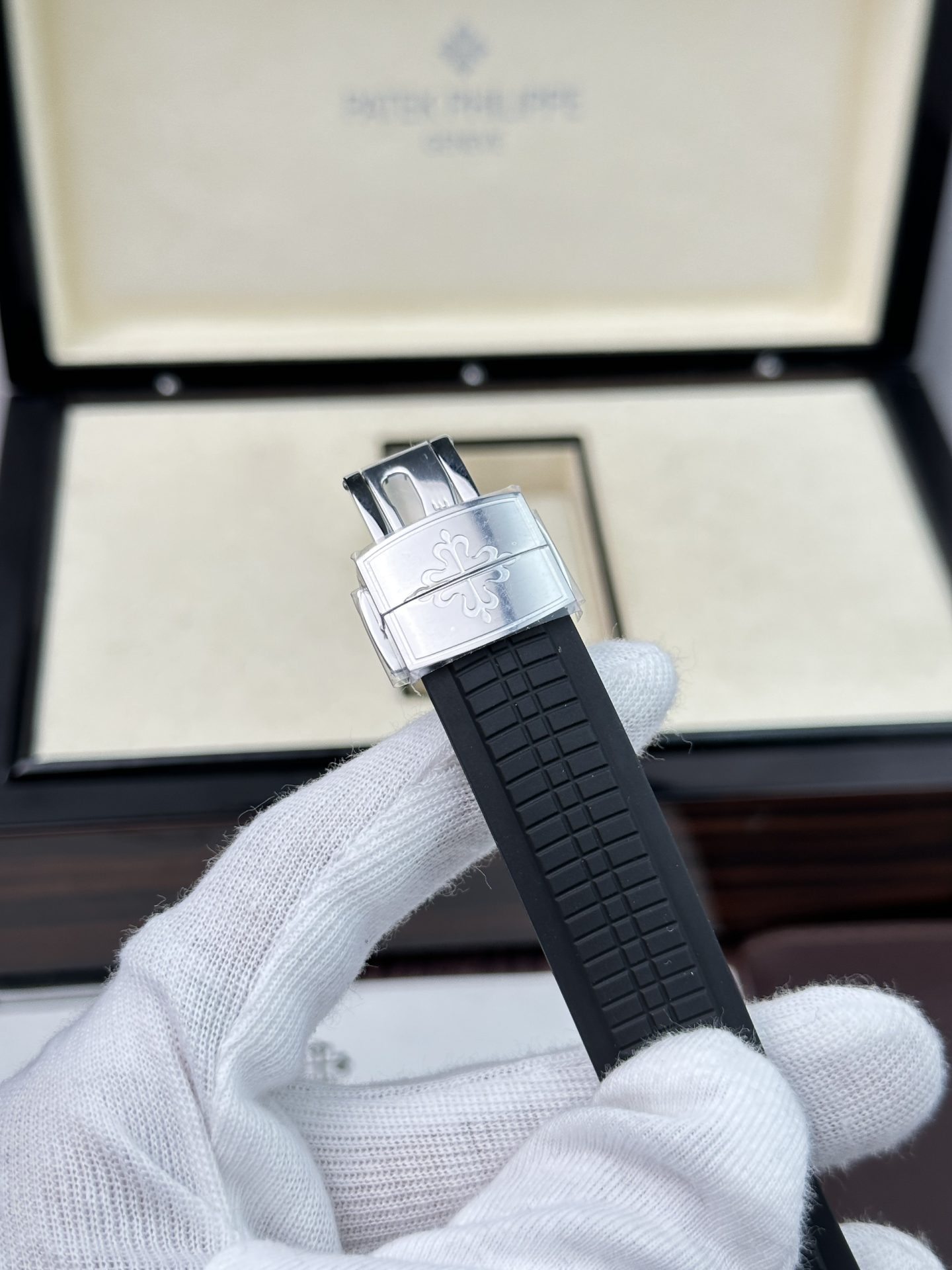 Patek Philippe Replica 1:1 Watch Aquanaut 5167A Black Dial Rubber Strap Factory 3K 40mm - Top club