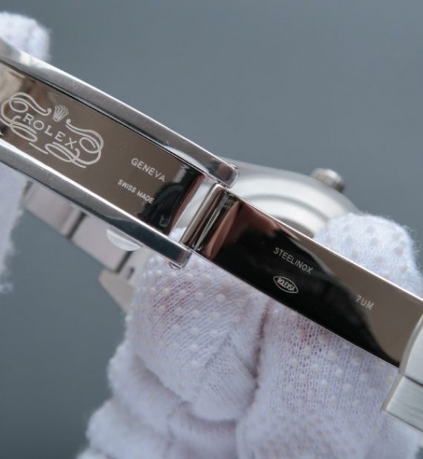 Replica Rolex Oyster Perpetual 39mm 114300 JF Gray Dial SS Bracelet SH3132 - Elite Watch Atelier