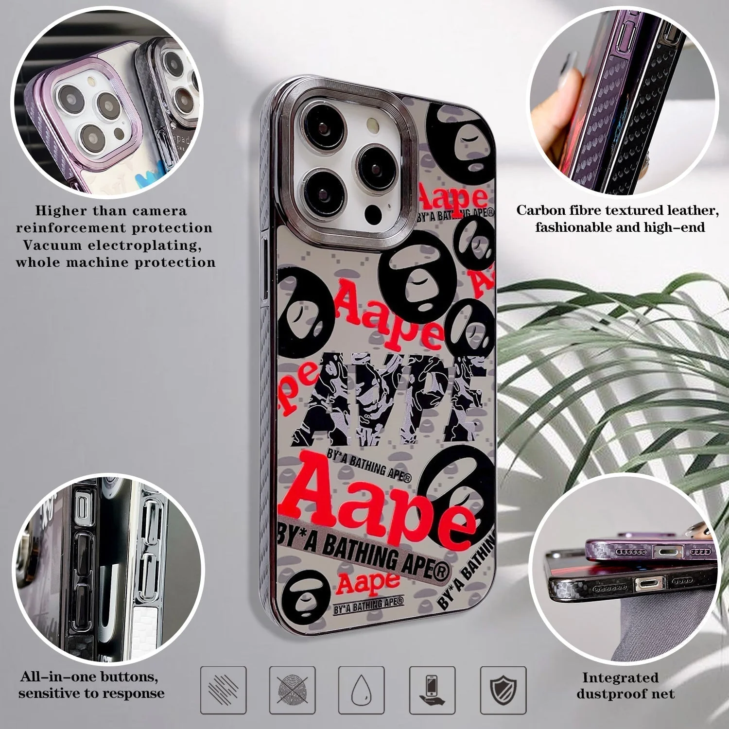 AAPE Ape iPhone case A25  A26 - Wholesale & Influencer