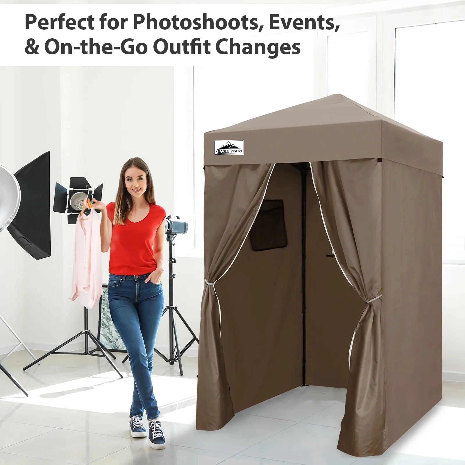 EAGLE PEAK Ultra Compact 4 ft x 4 ft Pop-Up Changing Room Canopy - Flex - Image 79 EAGLE PEAK Ultra Compact 4 ft x 4 ft Pop-Up Changing Room Canopy - Flex - Image 79