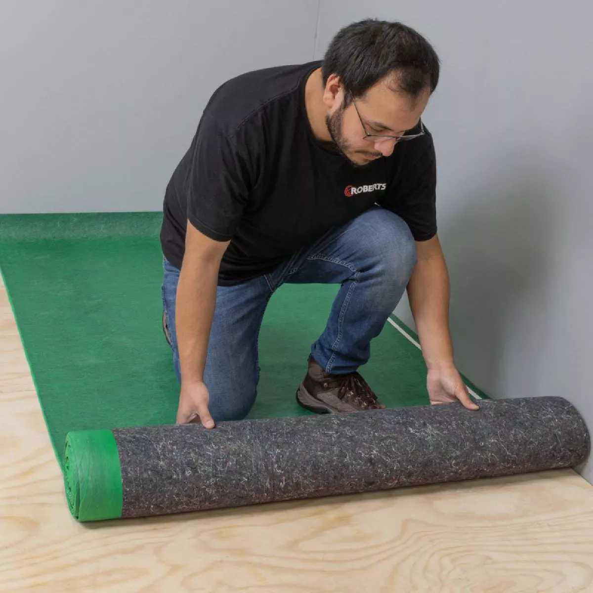 QEP SuperFelt 44 In. W x 27.3 Ft. L Underlayment, 100 Sq. Ft./Roll