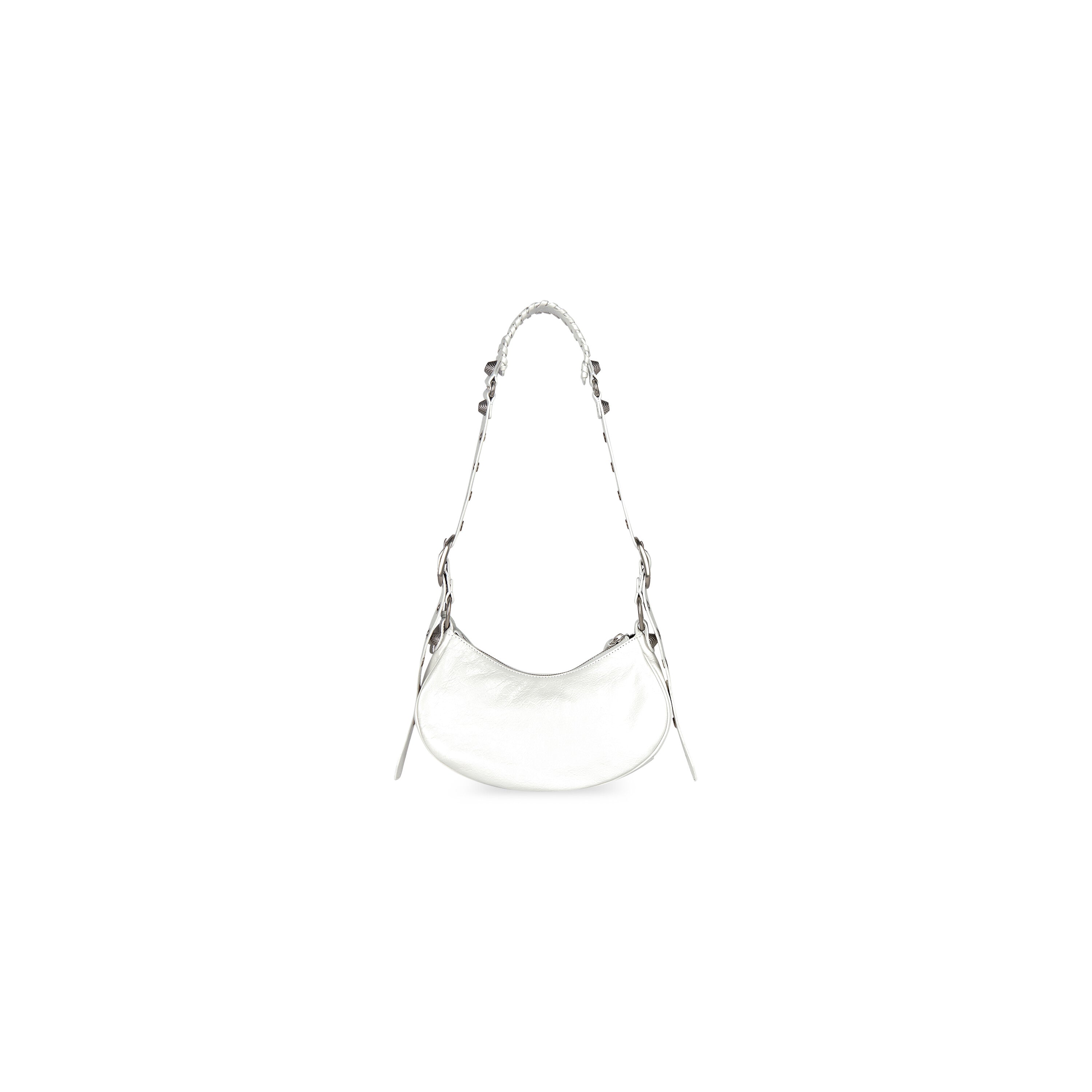 WOMEN'S LE CAGOLE XS SHOULDER BAG IN WHITE - Replicaclubs