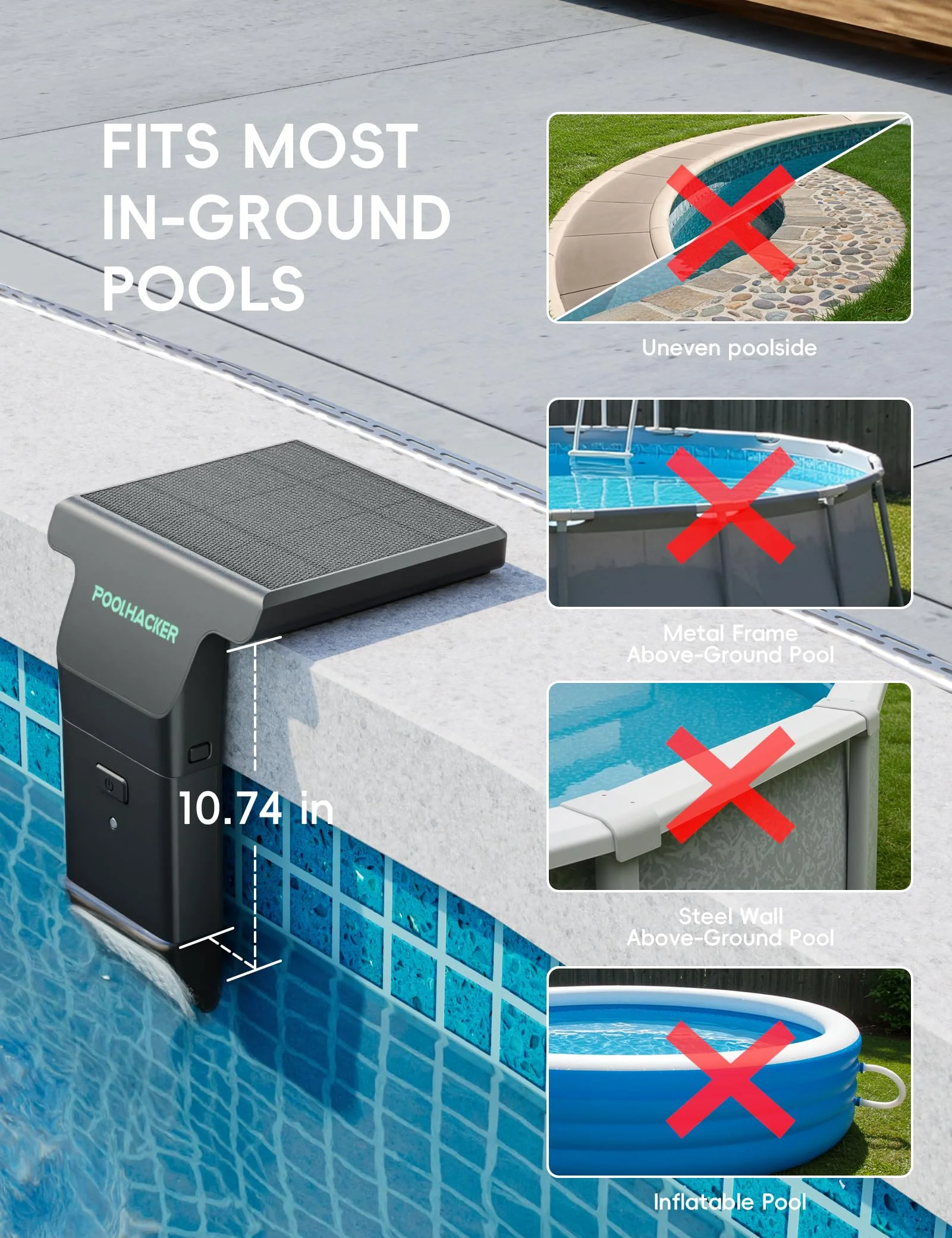 Solar LED Pool Light - 42 LEDs, 10 Color Options - Image 12 Solar LED Pool Light - 42 LEDs, 10 Color Options - Image 12