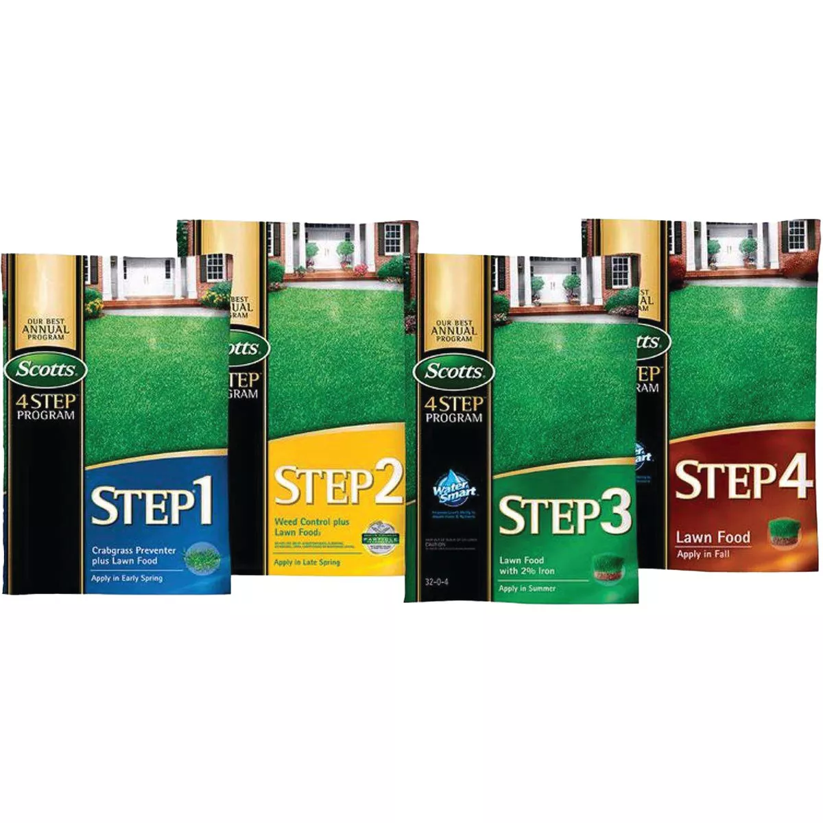 Scotts 4 Step Program Step 3 37.70 Lb. 15,000 Sq. Ft. Lawn Fertilizer with 2% Iron