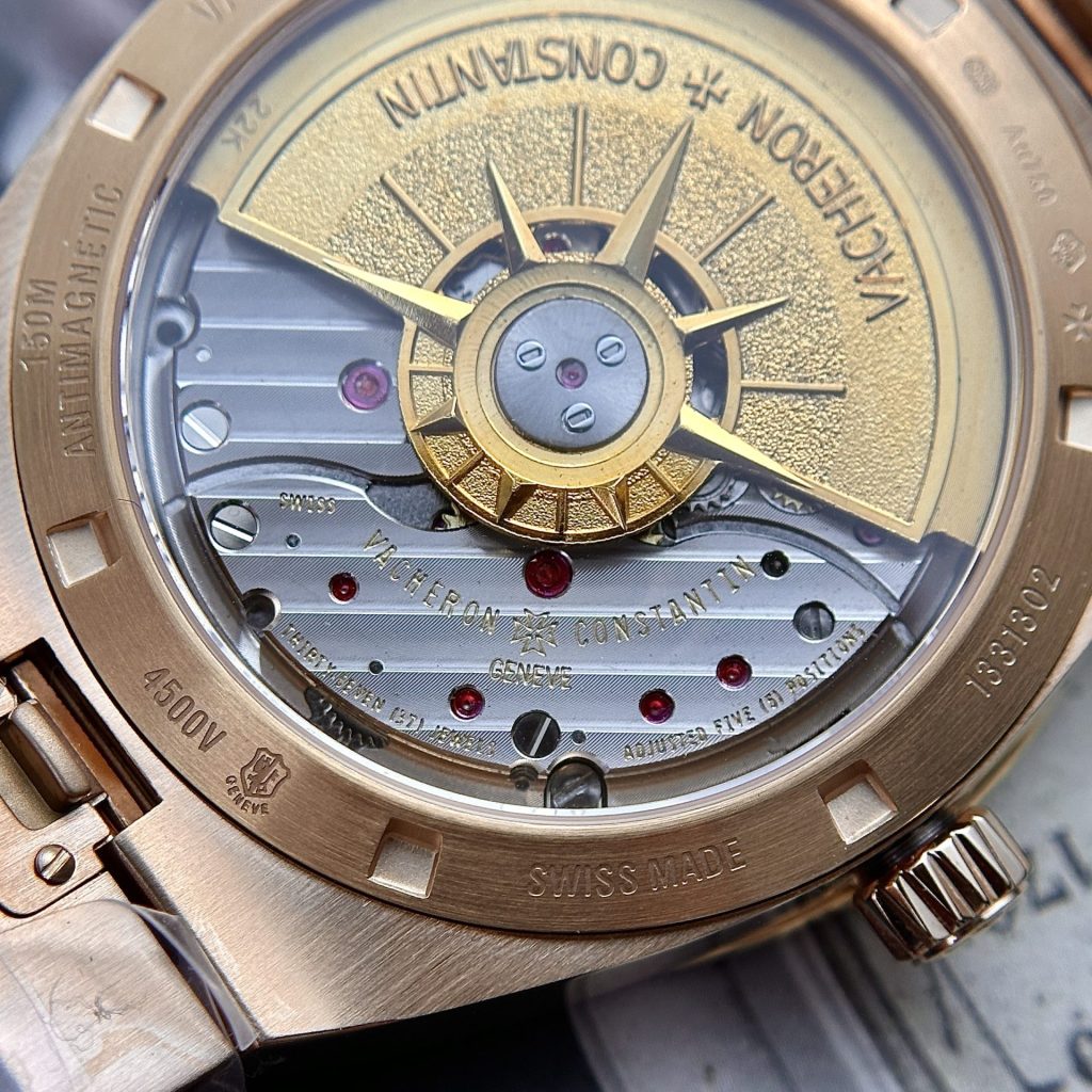 Vacheron Constantin Replica Watch Overseas 4500V Rose Gold Blue Dial PPF 41mm - Top club