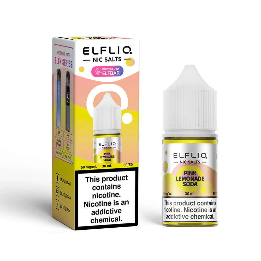 ELFLIQ e-liquidy z solą nikotynową 30 ml